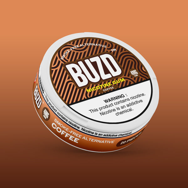 BUZD Coffee Nicotine Gum 4mg wholesale