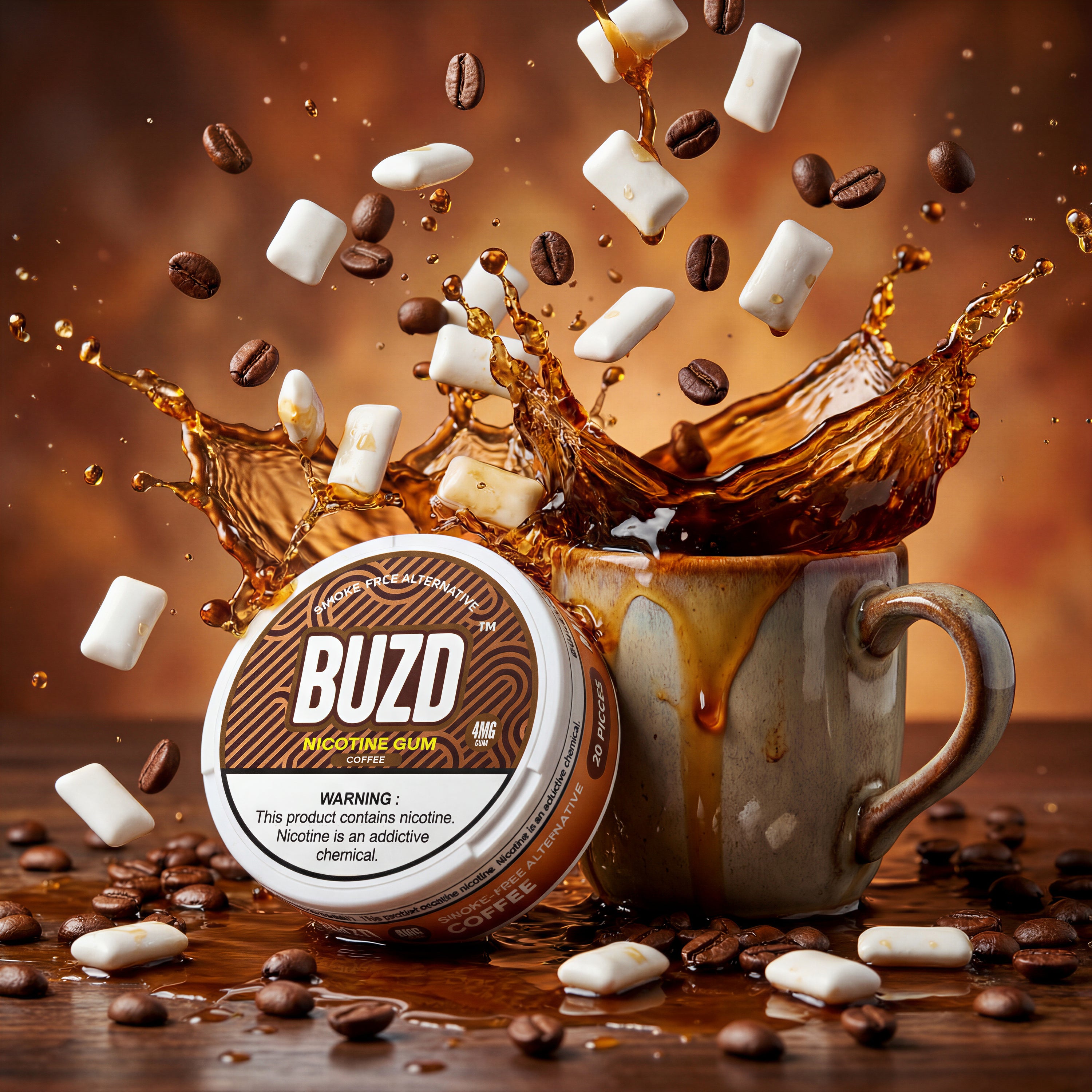 BUZD - NICOTINE GUM - WHOLESALE STARTER KIT