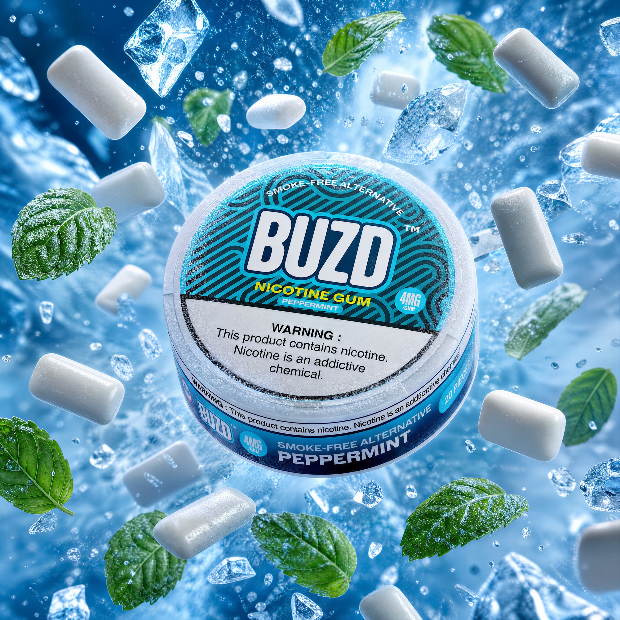BUZD - NICOTINE GUM - WHOLESALE STARTER KIT
