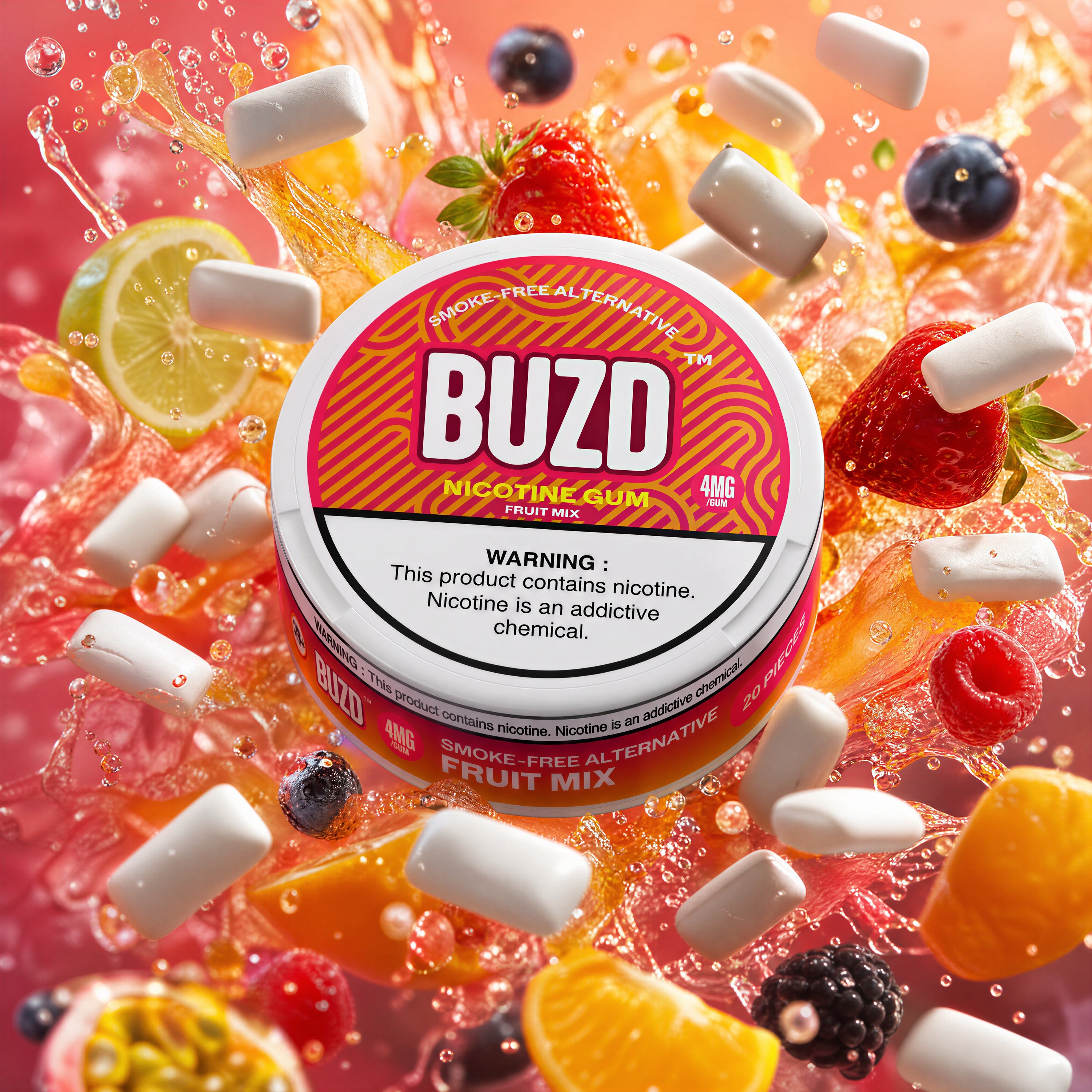 BUZD - NICOTINE GUM - WHOLESALE STARTER KIT